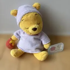 くまのプーさん ねむねむ　ぬいぐるみ　レトロ