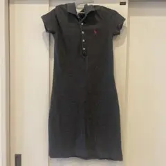 RALPH LAUREN ポロシャツワンピース グレー XS 155/84Aのサムネイル
