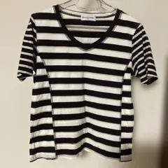 GERARD DAREL ボーダー 半袖 Tシャツ Vネックのサムネイル