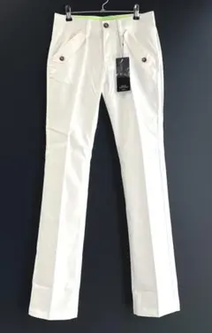 新品 アディダス adidas レディース パンツ ゴルフウェア 白ホワイト S