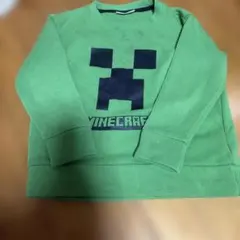 MINECRAFT グリーン トレーナー 120