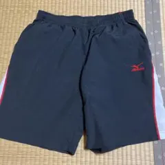 Mizuno ハーフパンツ 黒/赤/白
