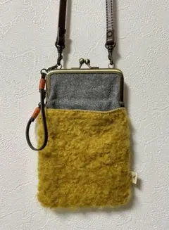 AYANOKOJI がま口ショルダーバッグ　お散歩ポシェット