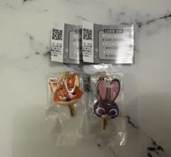 ズートピア　アイスキャンディーチャーム　ジュディ　ニック