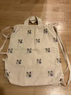 Maison Kitsuné PARISIAN MAP スカーフ ネイビー - メルカリ