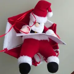 フライングタイガー パラシュートサンタ クリスマス サンタ オーナメント 新品