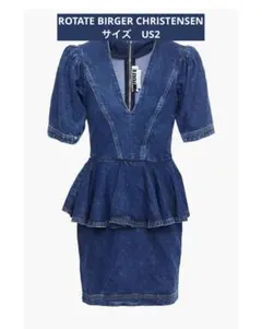 【最終価格】ROTATE BIRGER CHRISTENSEN デニムミニワンピのサムネイル
