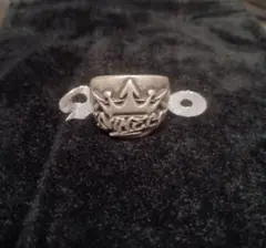 9090 King Logo Vintage Ring 17号