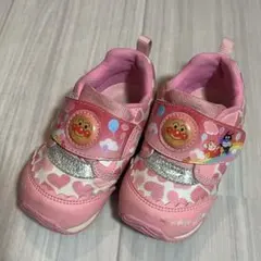 アンパンマン ベビーシューズ ピンク14.5