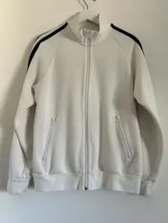 トラックジャケット OLD UNIQLO スウェット ネイビーライン ホワイト