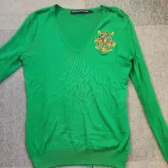 Ralph Lauren Sport グリーン ニットセーター Mのサムネイル