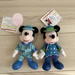東京ディズニーシー ぬいぐるみバッジ ミッキー 2015