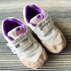 new balance 996 ベージュ/パープル スニーカー