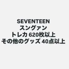 SEVENTEEN スングァン トレカ まとめ売り