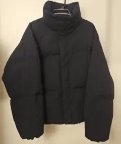 UNIQLO U パデッドボリュームジャケット　ダウンジャケット　ブラック　L