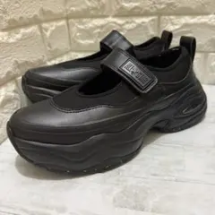 超美品 コンバース 厚底 スニーカー サージトレーナー メリージェーン 24.5