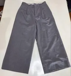 春物　ロペピクニック　ワイドパンツ