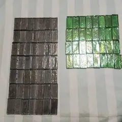 デザイン　ガラスタイル　 オーロラ