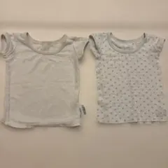 ユニクロ　肌着　メッシュ　半袖　80cm