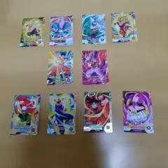 ドラゴンボールダイバーズ7弾スーパーレア4枚とレア3枚