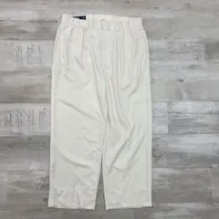 ポロラルフローレン 2タック スラックス パンツ W32 L30 オフホワイトのサムネイル
