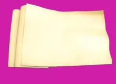 特別企画　牛カーフ革クラフト用　A3　薄手　ナチュラルホワイト　１枚