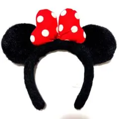 美品 ディズニーランド 購入 ミニー ちゃん カチューシャ 大人用 TDL