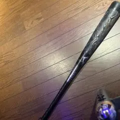 ブラックカーボンファイバーバット