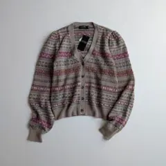 ✨新品未使用✨ポロラルフ フェアアイルニット カーディガン アルパカ カシミヤ混 さいだー様専用 カシミヤ、アルパカ混 フェアアイル ハート