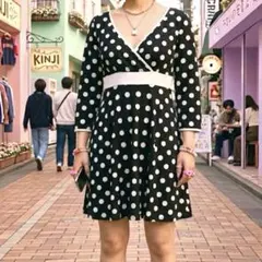 CECIL McBEE セシルマクビー y2k 平成ギャル ドット カシュクール