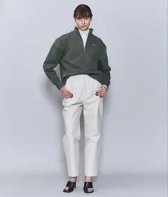 6(ROKU) URAKE HALF ZIP PULLOVER スウェット