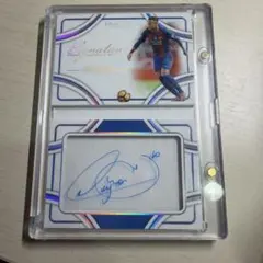 Neymar Jr 친필 사인 카드 09/64 한정 on card auto