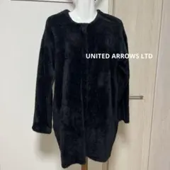 UNITED ARROWS LTD ミドル丈コート／ノーカラーコート