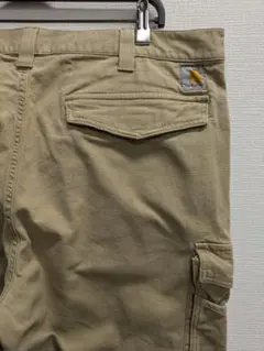 Carhartt カーハート ダック カーゴパンツ w40 ベージュ p28