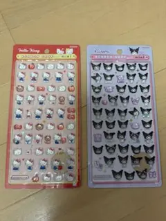 サンリオミニ キティー クロミ ボンボンドロップシール 新品