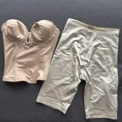 bridal bloom ブライダルインナー ビスチェ　ガードルセット