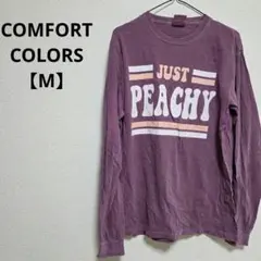 COMFORT COLORS【M】JUST PEACHY 長袖カットソー