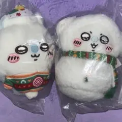 ちいかわ エニマイくじ　E賞　D賞　モモンガ　雪だるま　マスコット