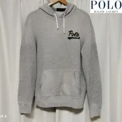 【古着】POLORALPHLAUREN Polo スウェットパーカーグレー S