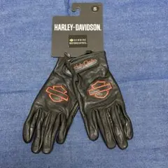 k*ん様 新品・未使用 Harley純正 レザーグローブ ブラック Sサイズ