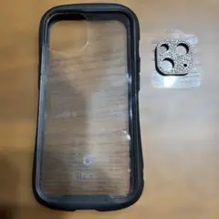 iFace ブラック・クリアケース　iPhone14