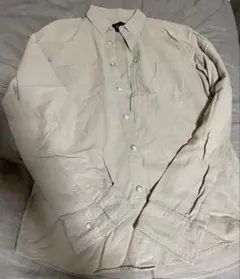 TOPMAN ベージュ 長袖シャツ