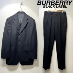 希少 バーバリー ブラックレーベル 上質 ウール 3B ジャケット セットアップ