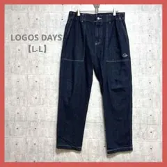 LOGOS DAYS 【L L】 ブルー系 デニム パンツのサムネイル