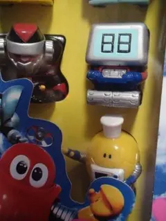 ユタカ 燃えろロボコン ちびコレバック ソフビ人形 指人形セット★検 がんばれのサムネイル