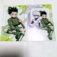 HUNTER×HUNTER　JUMP　SHOP　ポストカード　ゴン　キルア