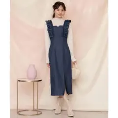 WILLSELECTION＊フリルショルダースリットワンピース