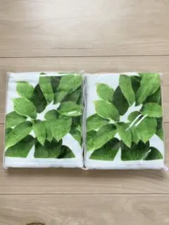 【新品】【非売品】フェイスタオル　植物のある生活　今治タオル
