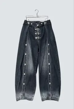 最終値下げ/MIKAGESHIN double tack denim pantsのサムネイル