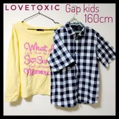【大特価】子供服 まとめ売り 女の子 160 lovetoxic gapチェック